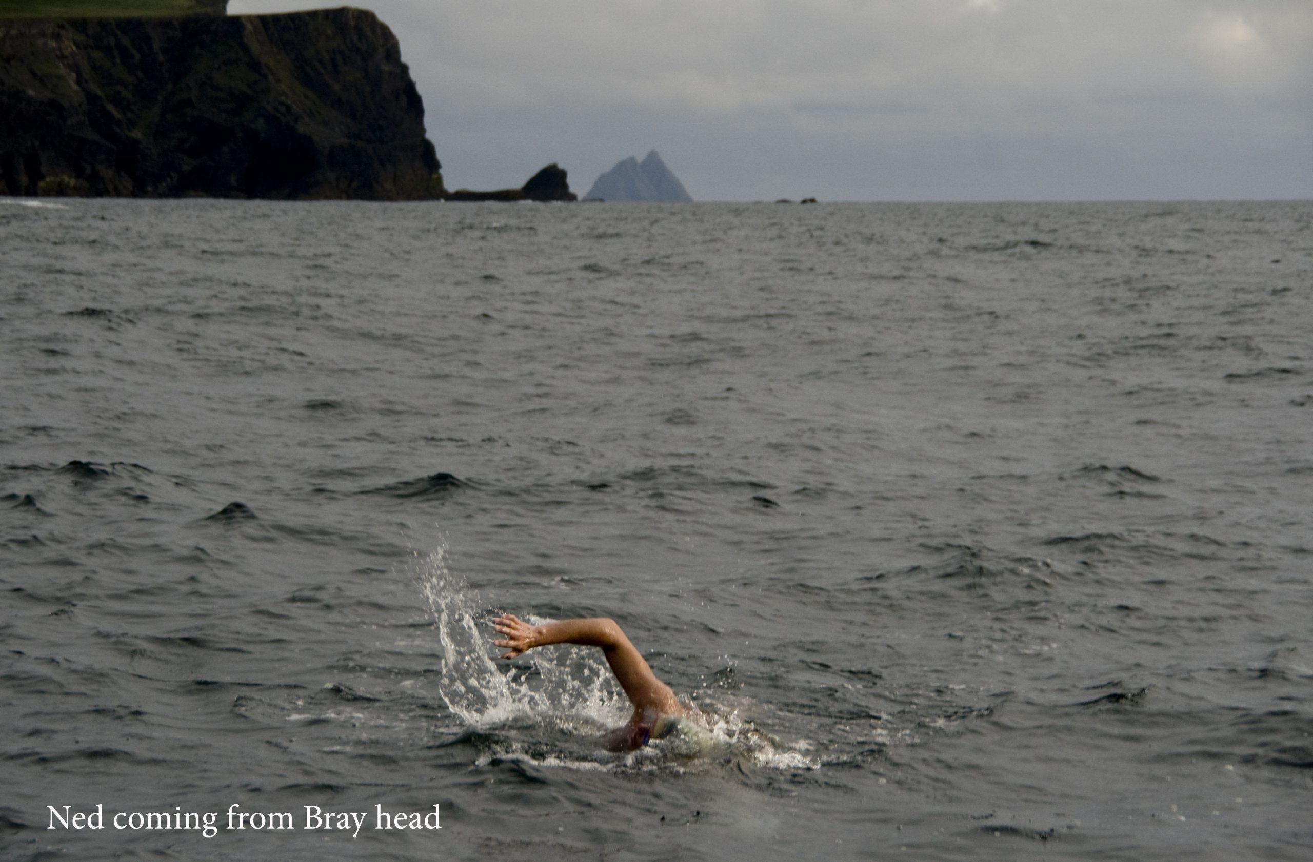 Ned Denison - 1st ever around Valentia Island, with the beautiful Skellig in the backdrop