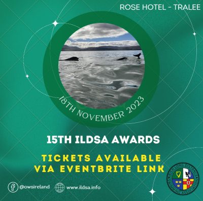 15th ILDSA Annual Awards - Sat Nov 18, 2023 at The Rose Hotel, Tralee. 
